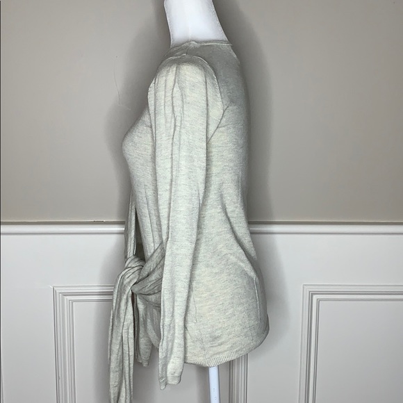 A New Day Crossover Tie Front Sweater - Picture 3 of 6